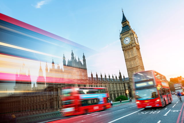 A View Of London Big Ben Representing The Start Of An Amazing Uk Journey