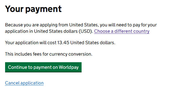 Your Payment