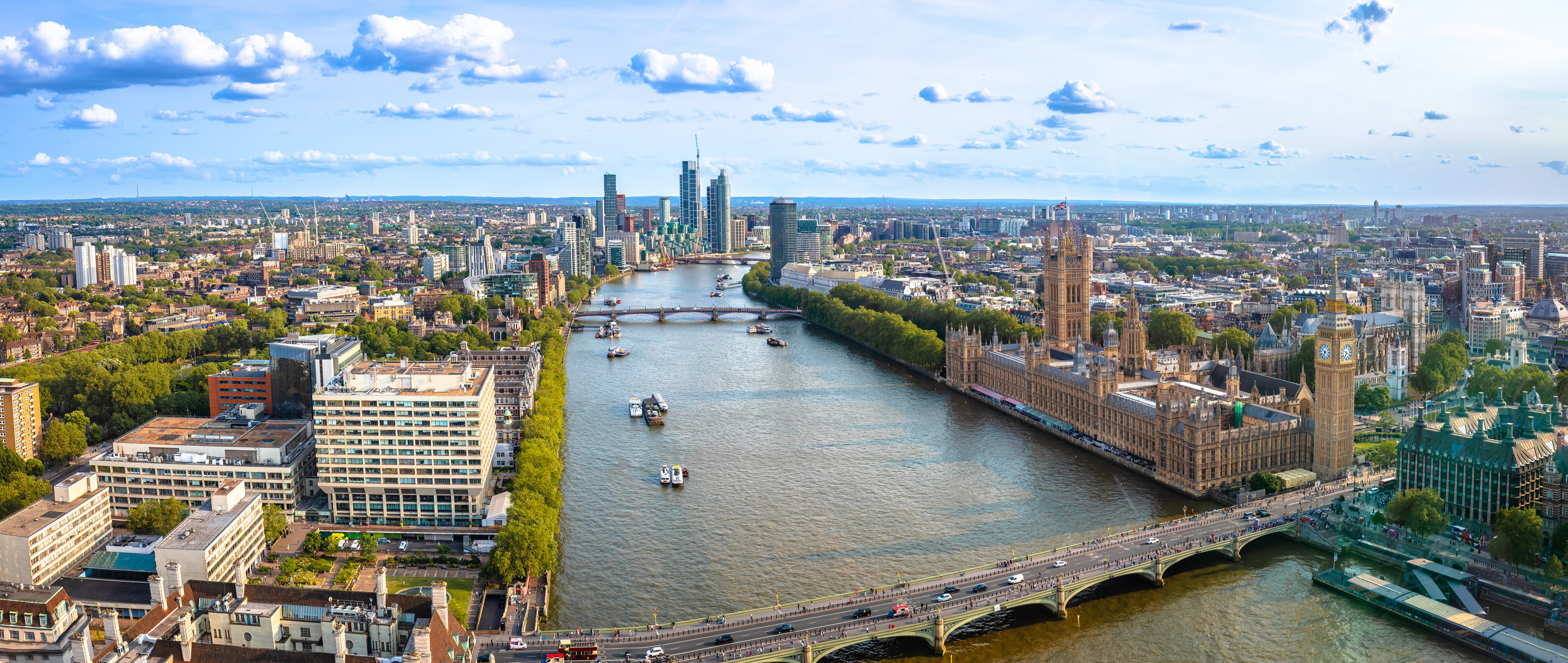 Panorama Of London City