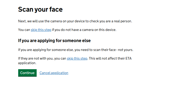Scan Your Face