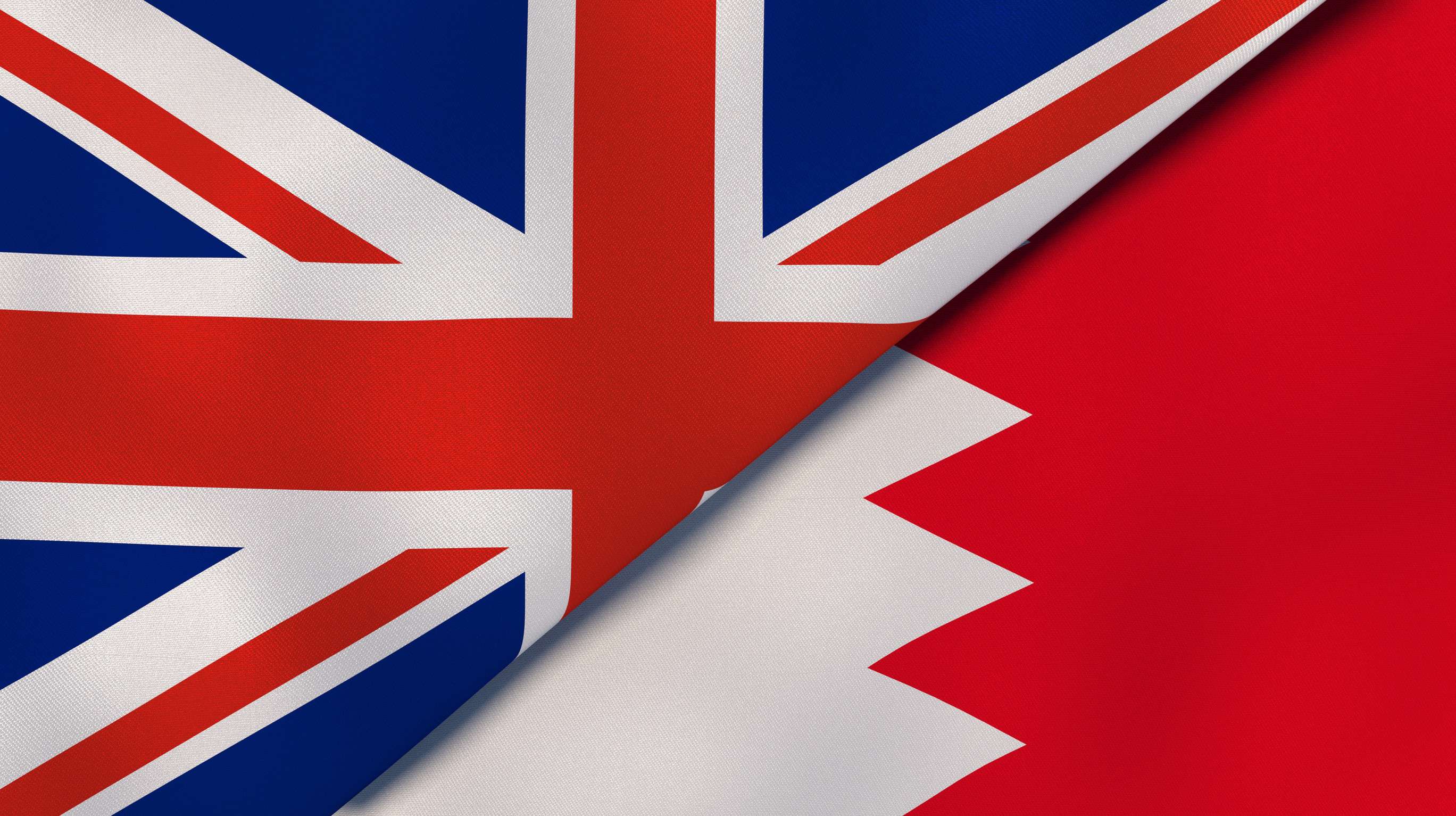 UK and Antigua and Barbuda Flag Together